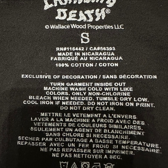 🛍️Crawling Death women T-Shirt Size S excellent condition - Picture 3 of 4